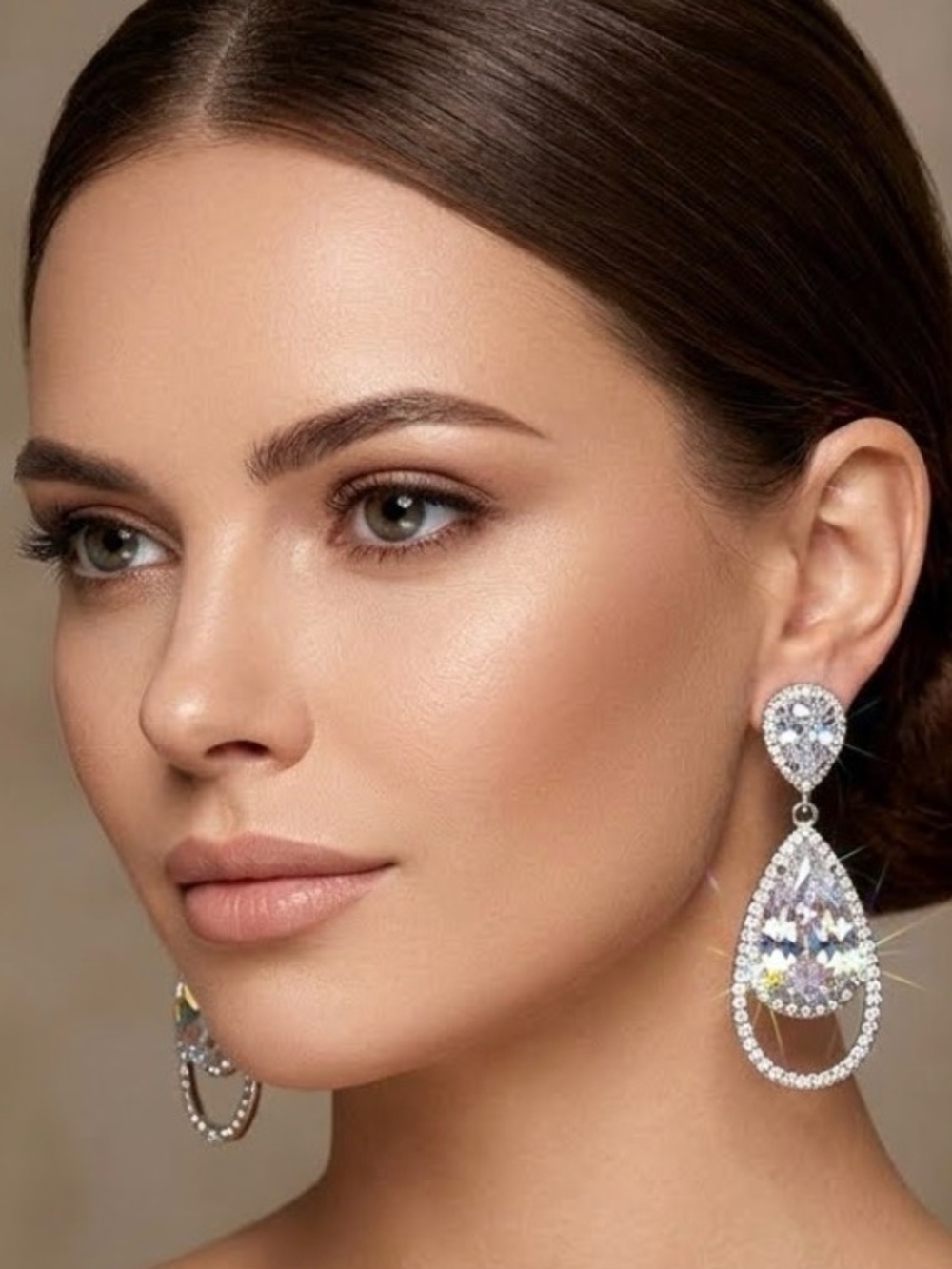 Vivah Crystal Earrings